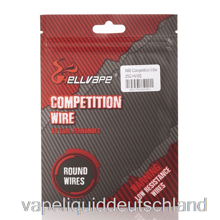 Hellvape N90 Competition Runddraht N90 – 25 G – 0,11 Ohm/Zoll Vape-Flüssigkeit